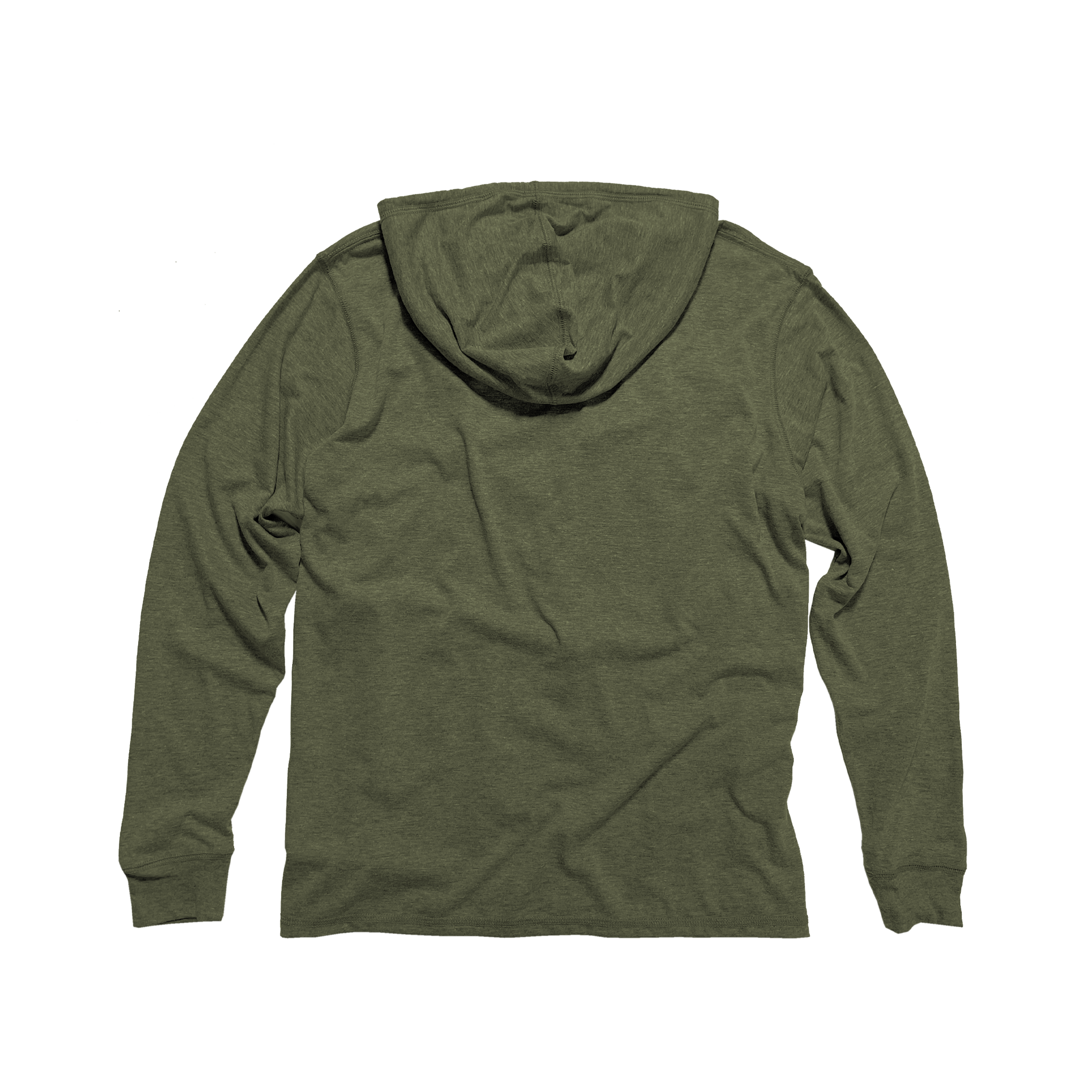 Unisex Eco-Triblend Long Sleeve Hooded Tee