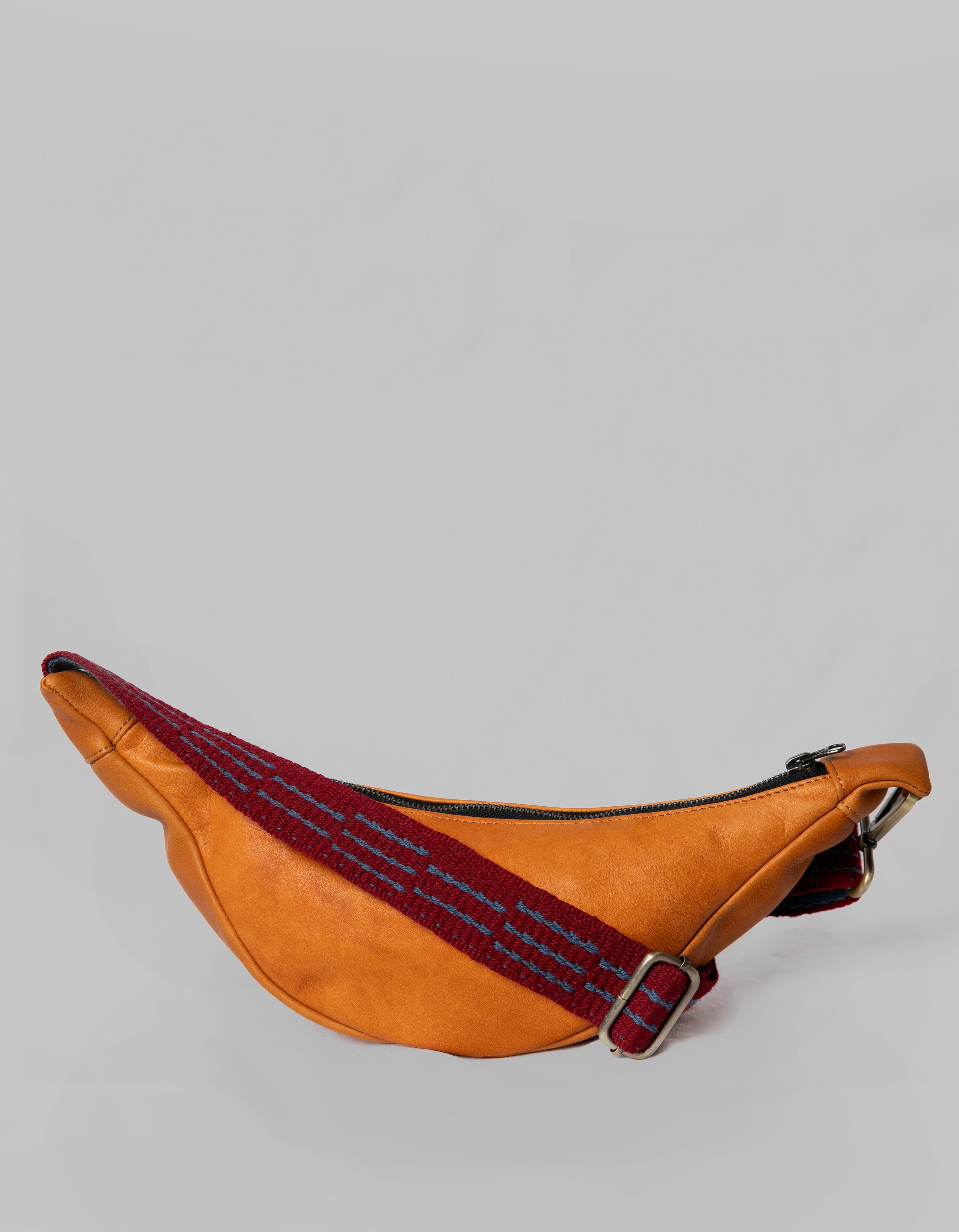 Leather Crescent Bag