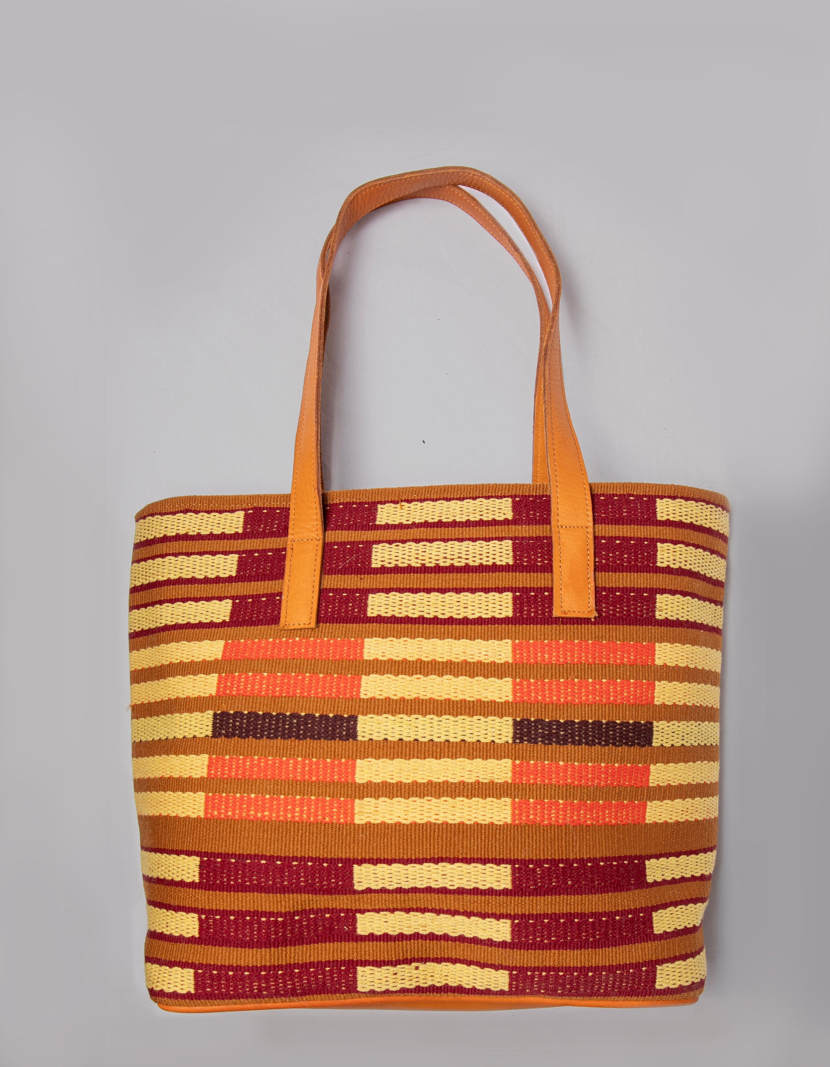 Woven Zip Tote