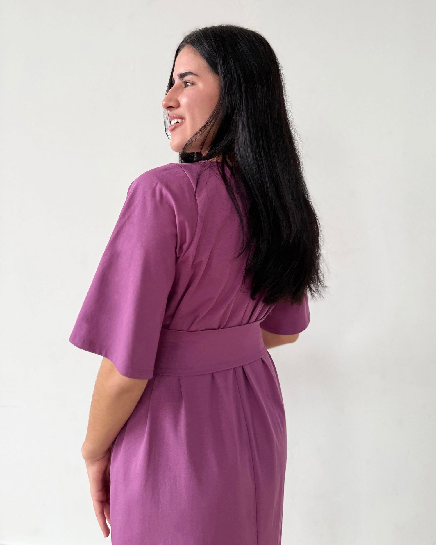 IRVINE dress in Deep Lilac