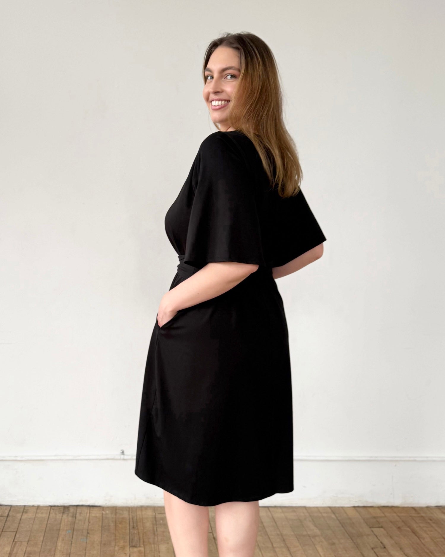 IRVINE dress in Black