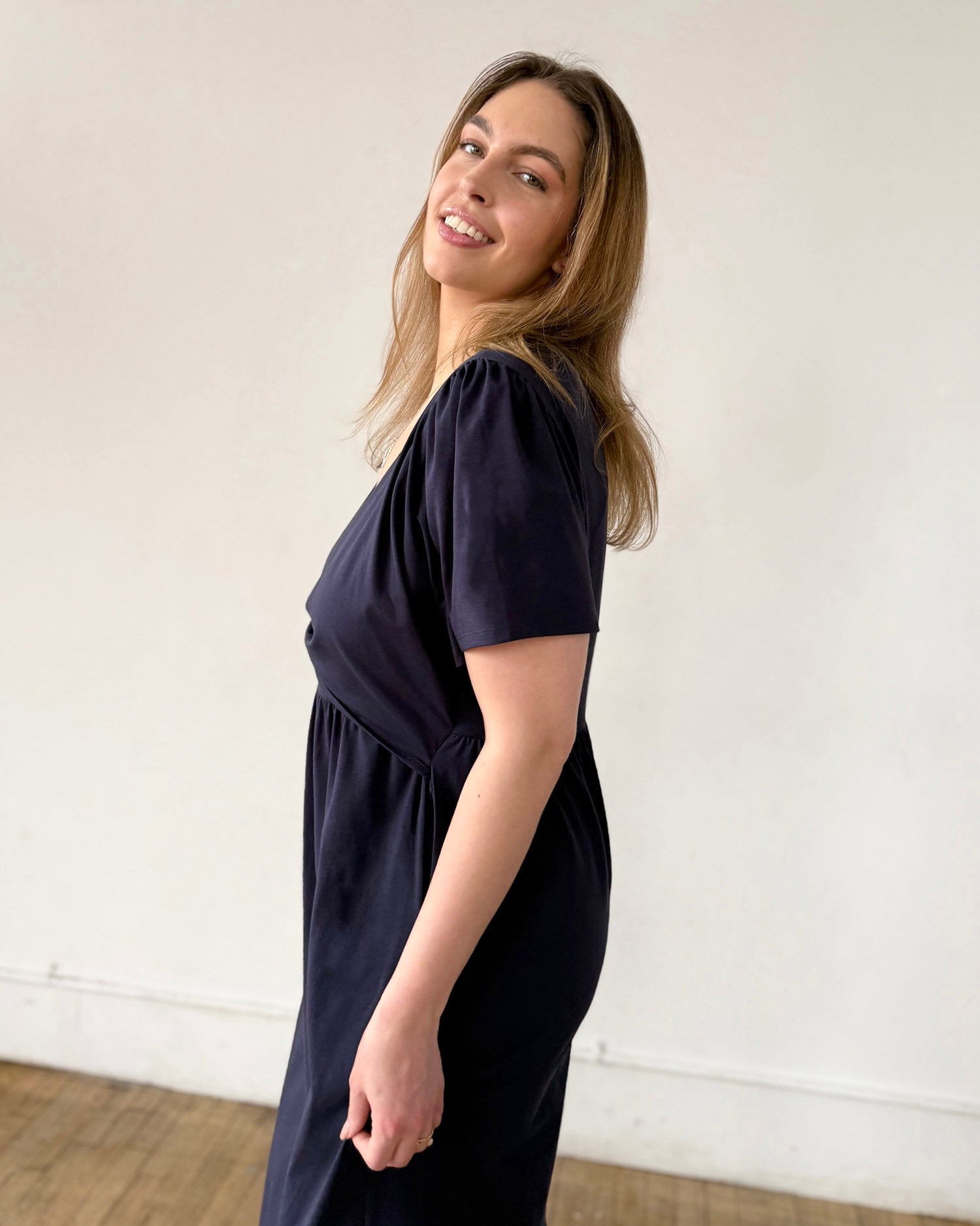 MONICA dress in Navy