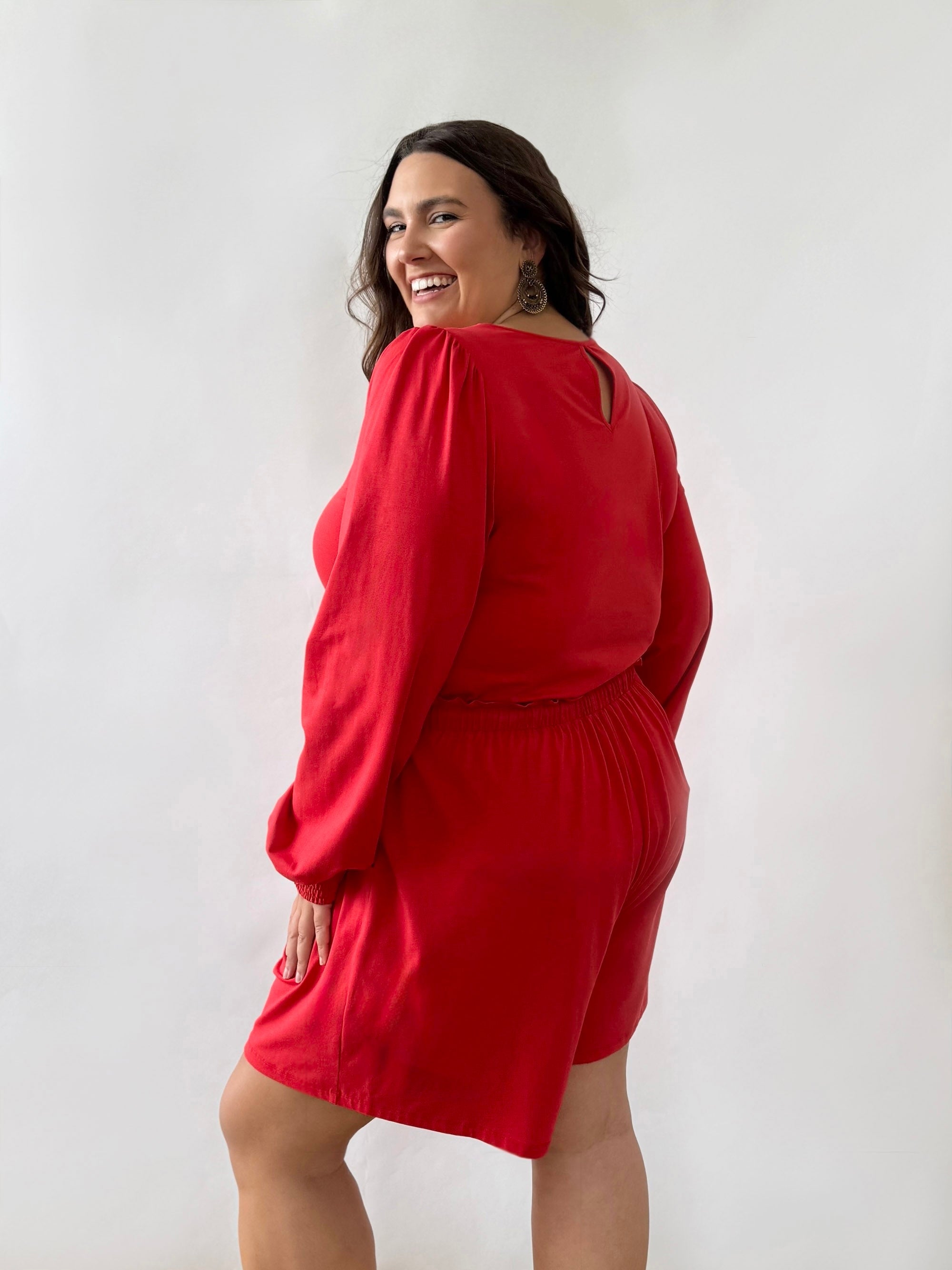 MALIBU shorts in Bright Ruby