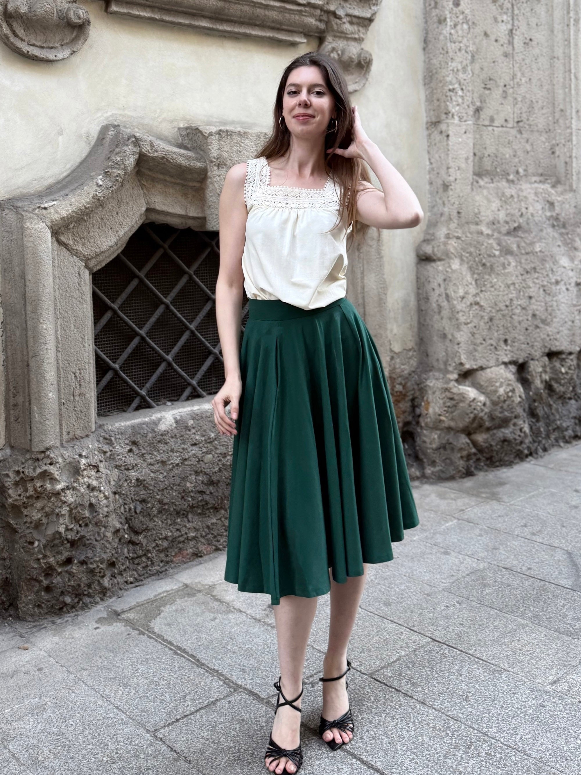 CIELA skirt in Dark Green
