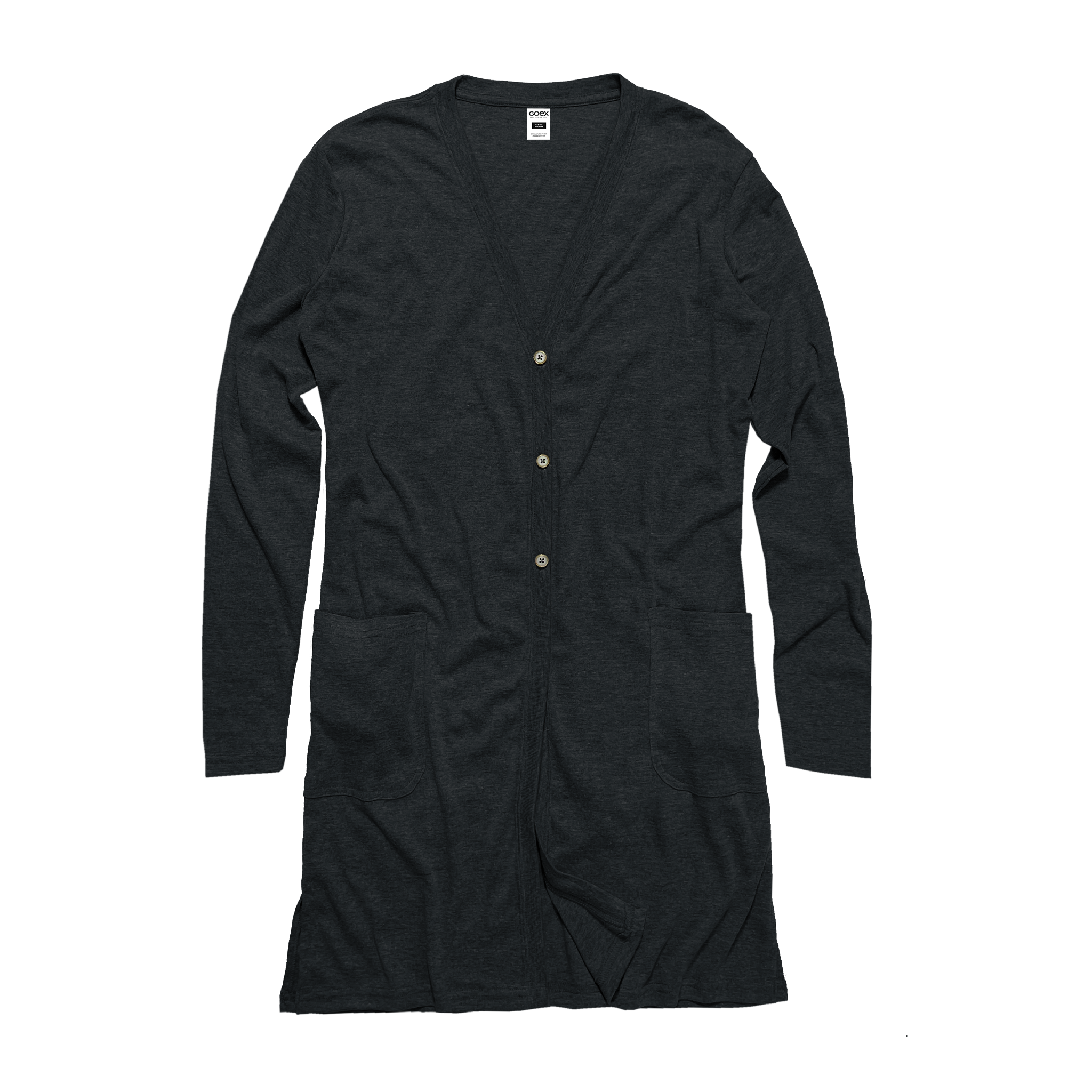 Ladies Eco-Triblend Rib Cardigan
