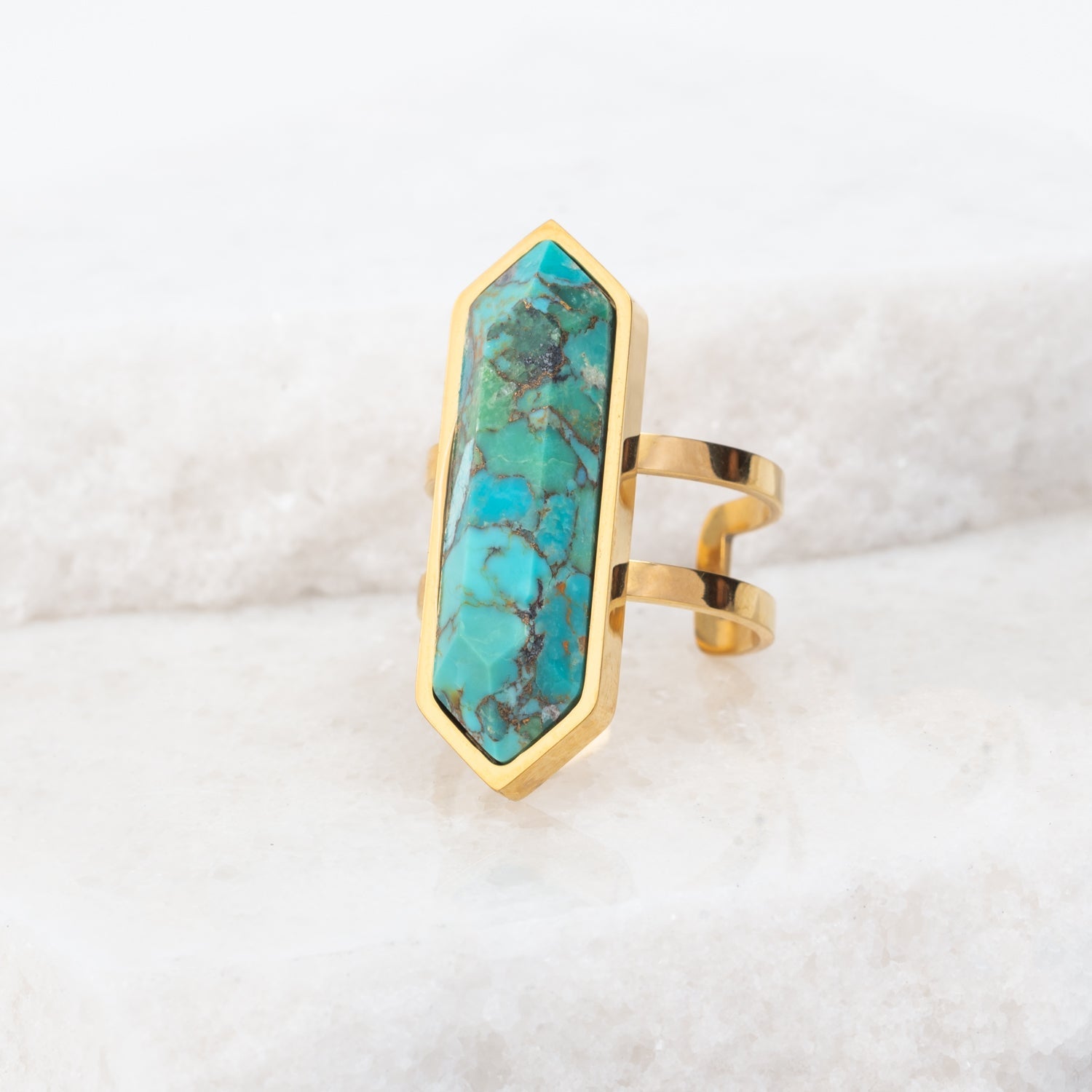 Wild and Free Turquoise Ring