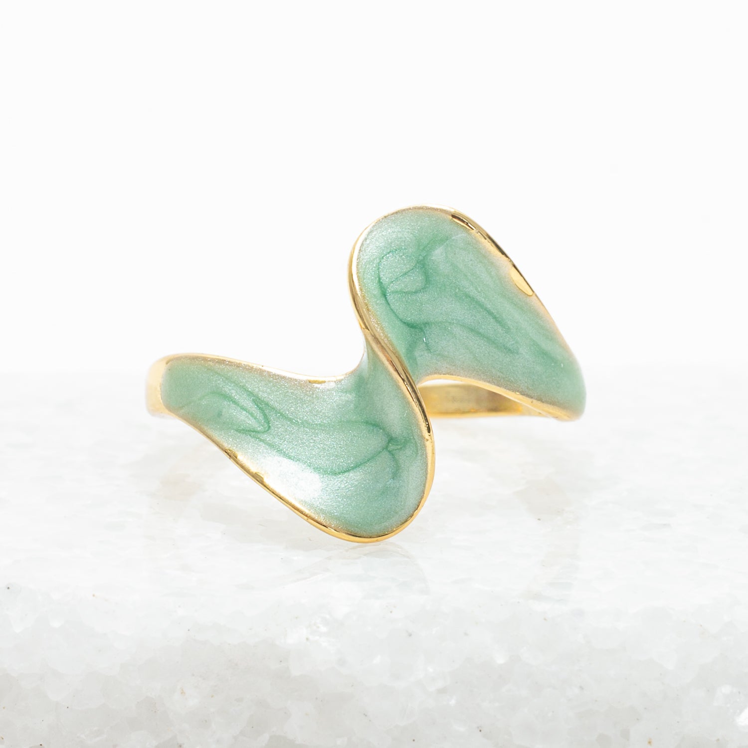 Ribbon of Light Ring in Mint