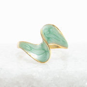 Ribbon of Light Ring in Mint