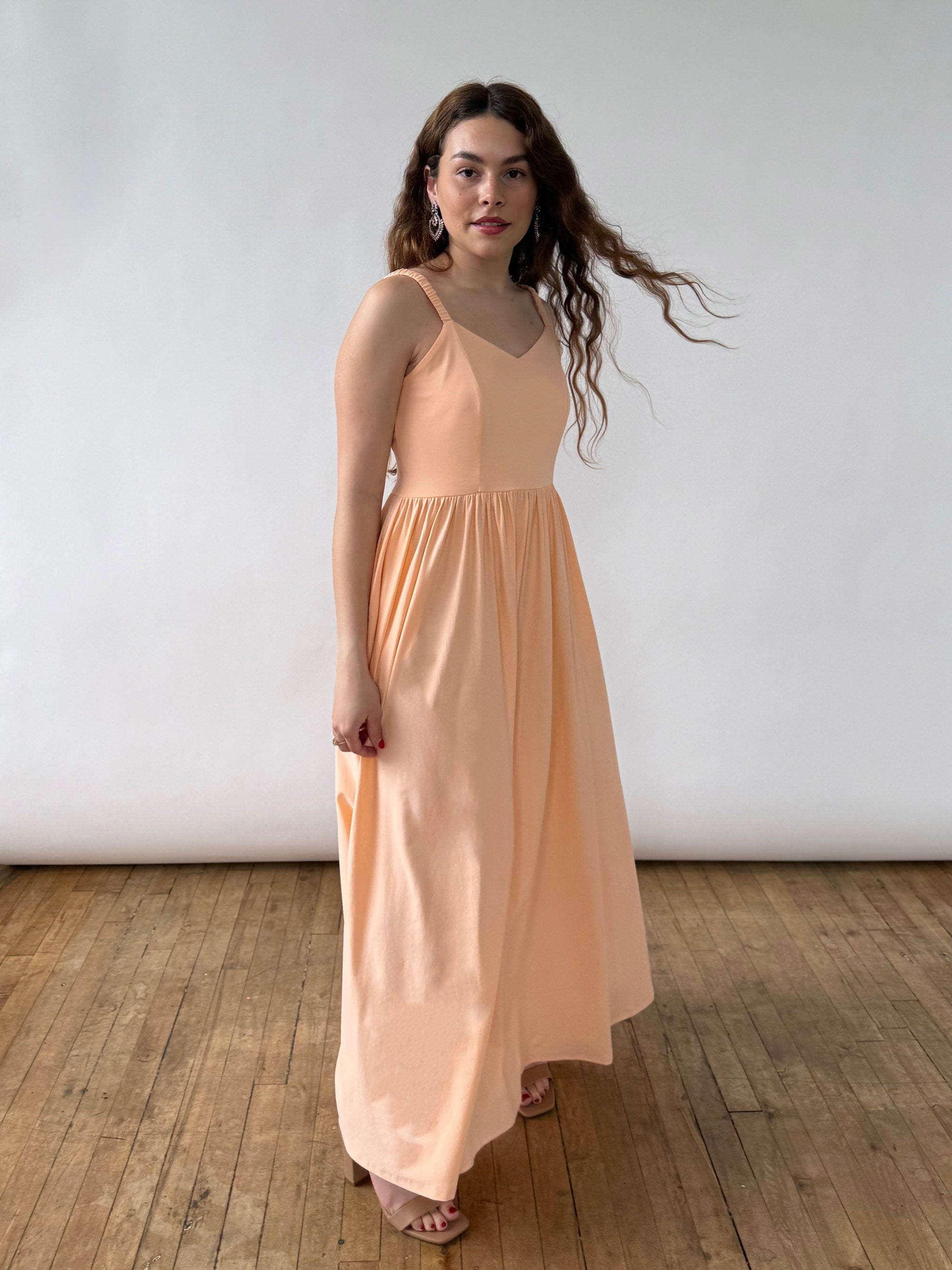 LYDIA dress in Apricot
