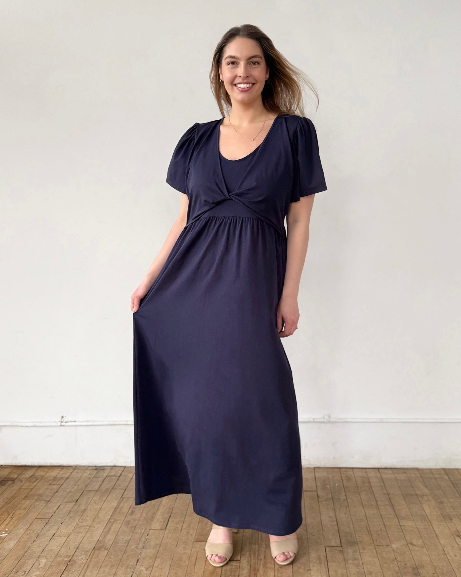 MONICA dress in Navy