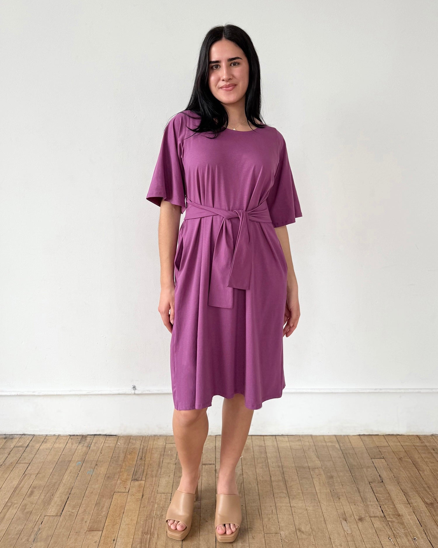 IRVINE dress in Deep Lilac