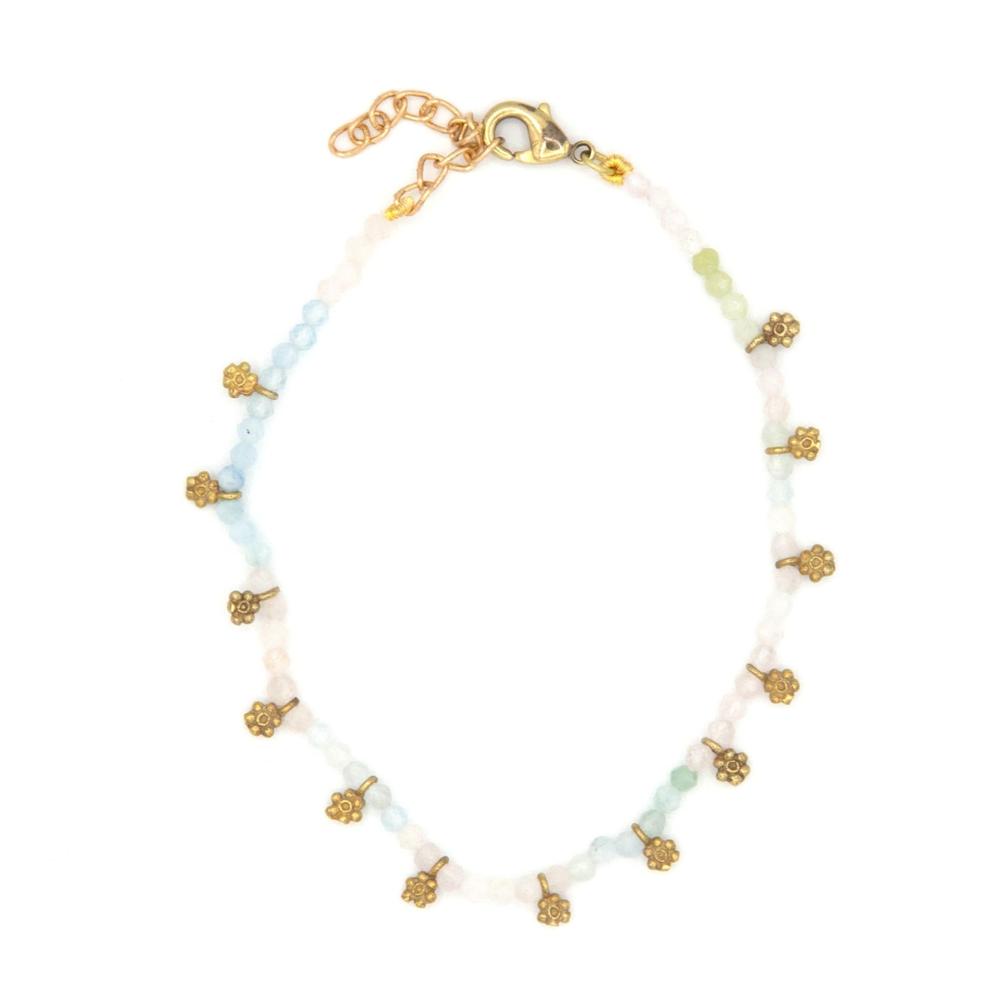 Laugh in Flowers Luxe Stone Bracelet