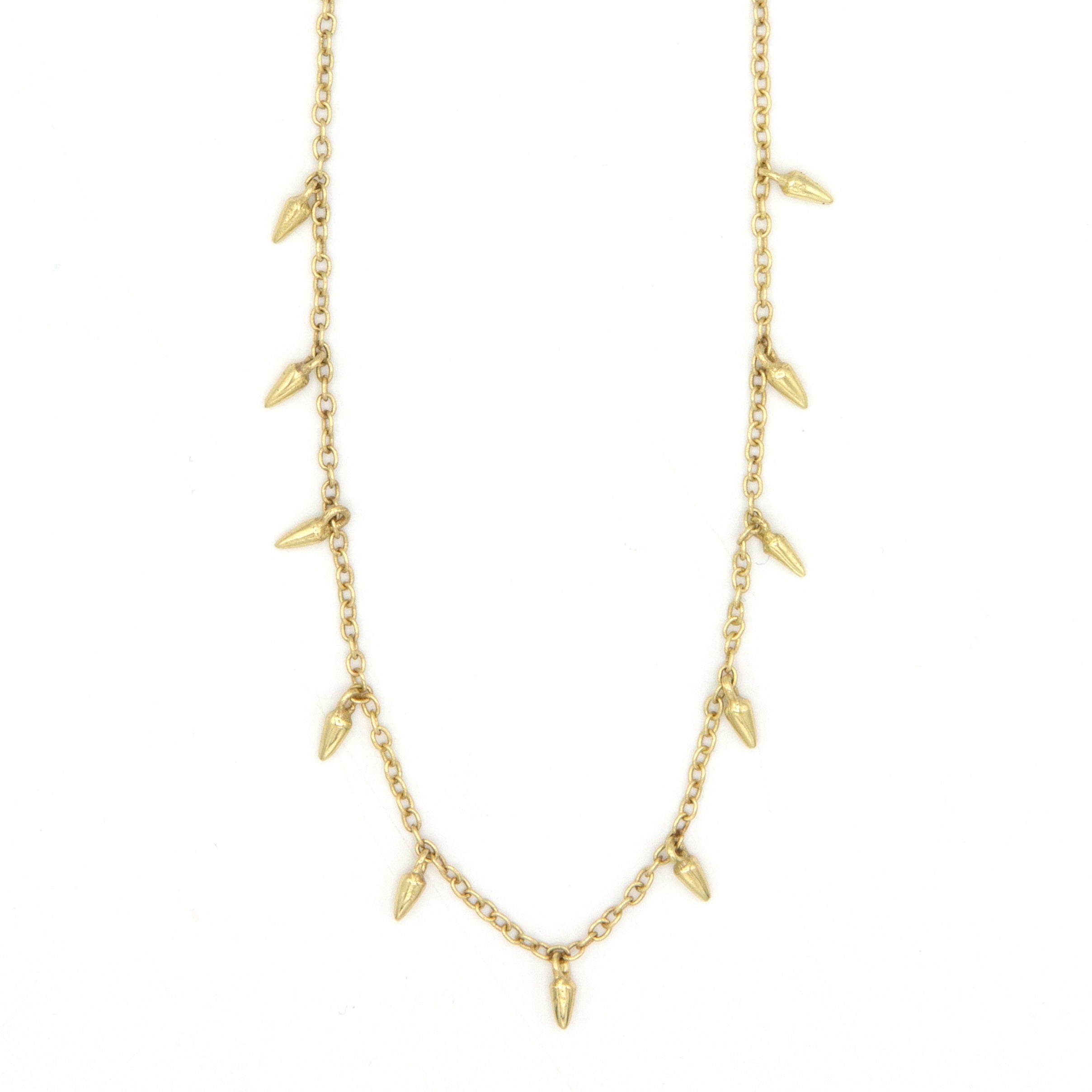 Spike Charm Necklace