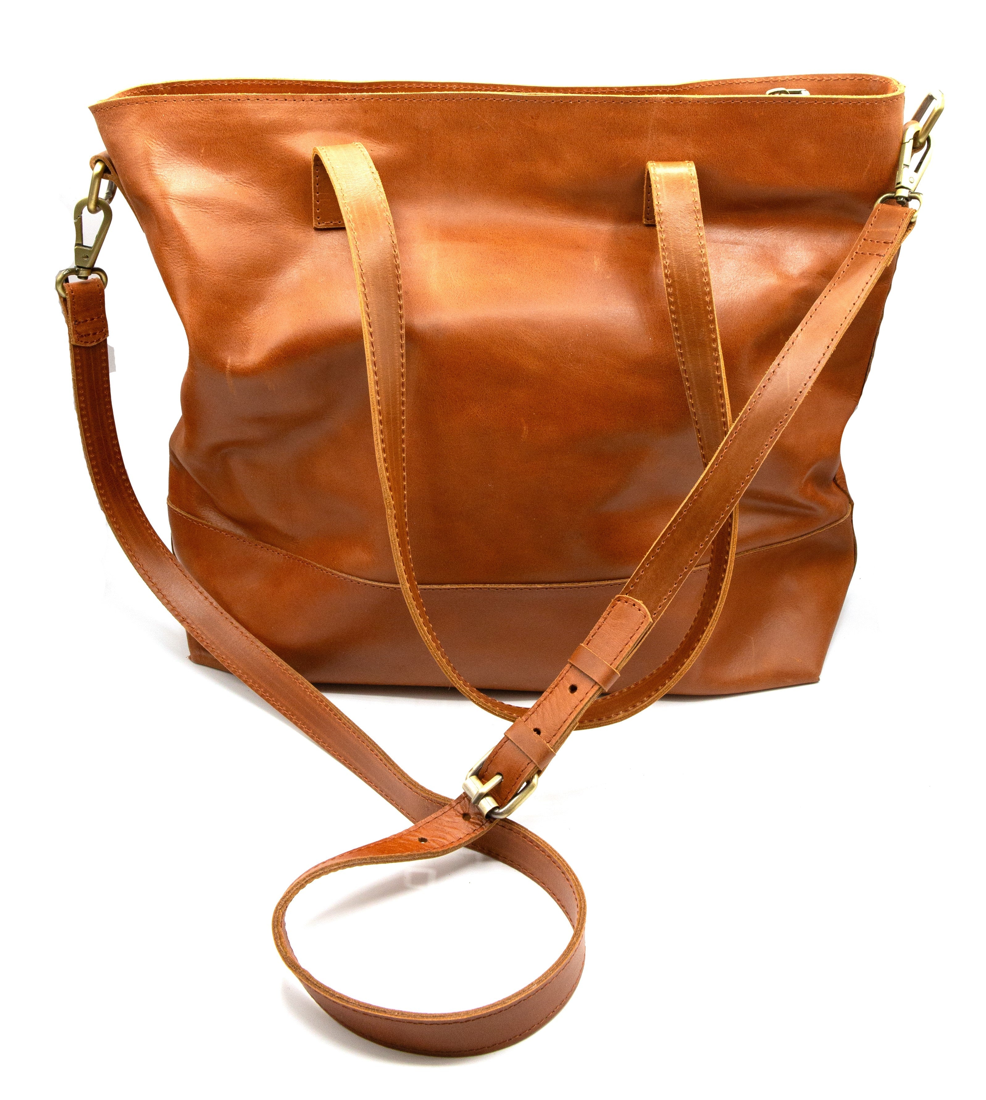 Venture Leather Tote