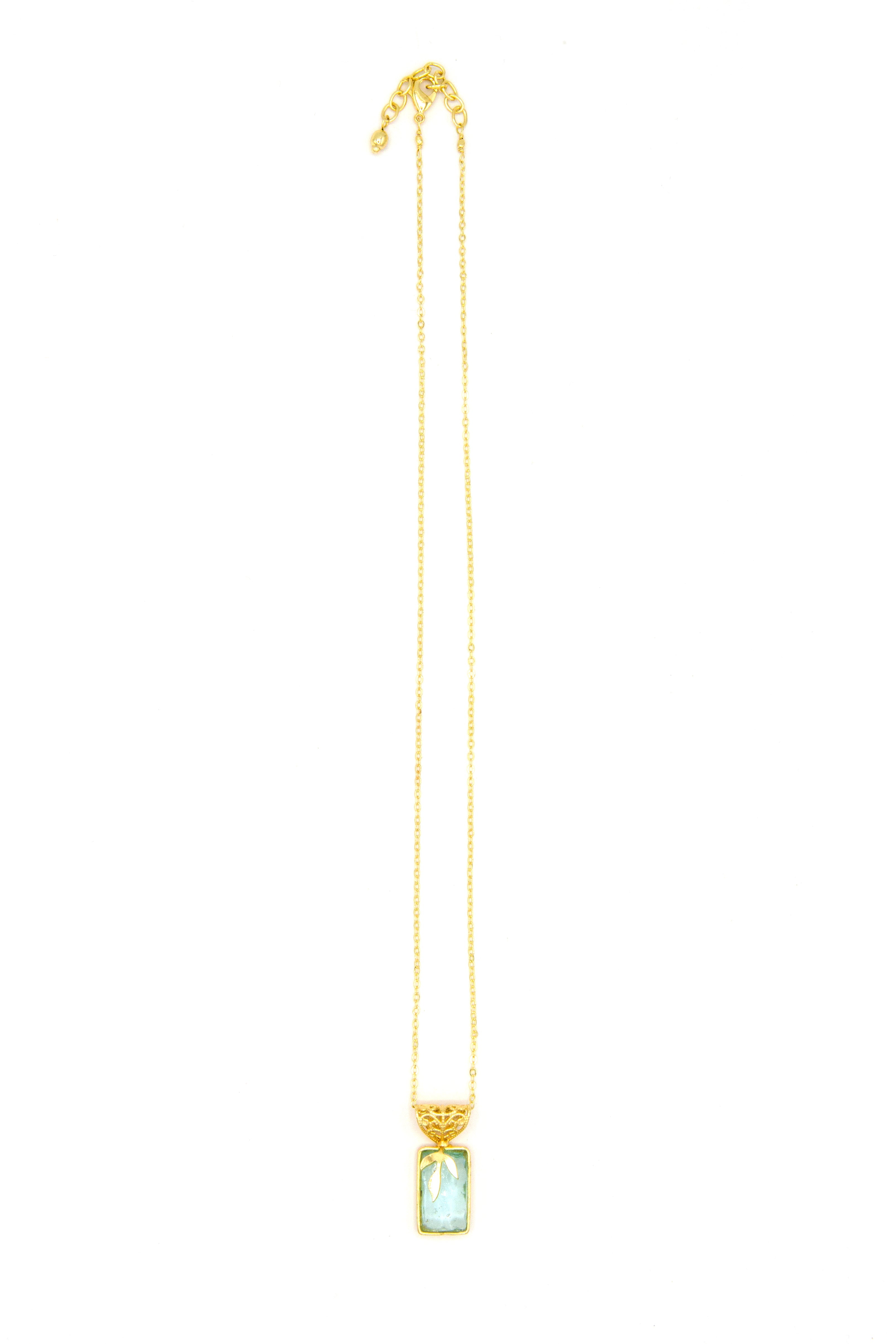 Promenade Glass Pendant Necklace