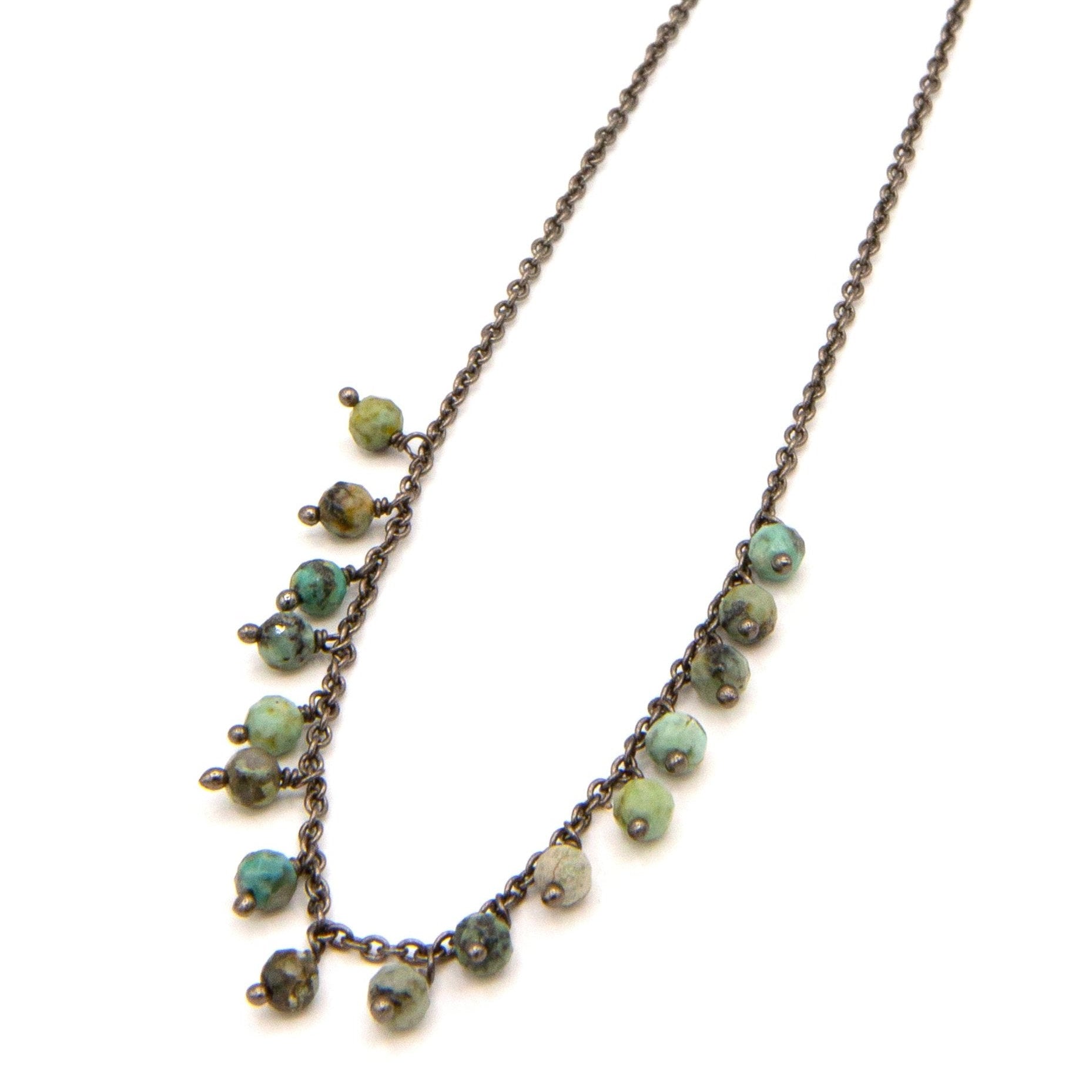 Turquoise Drop Luxe Necklace