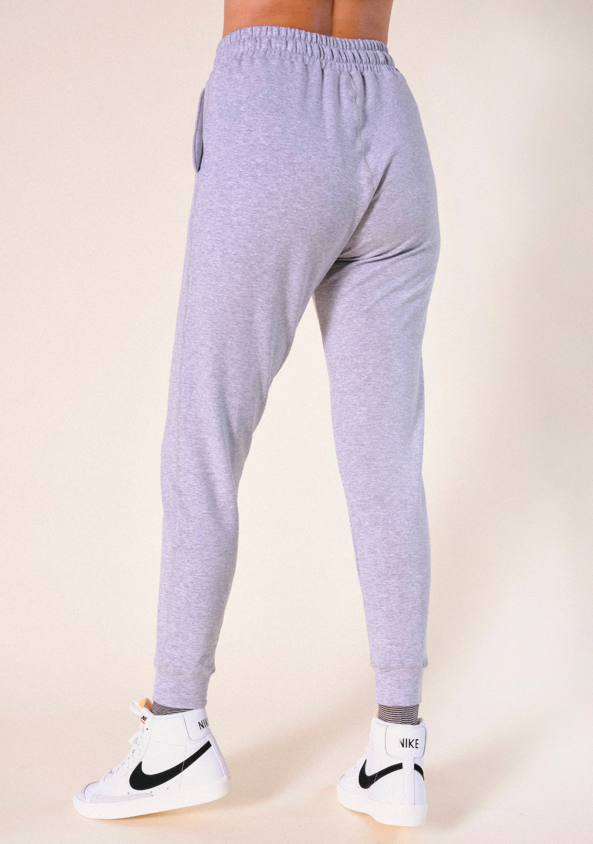 Agnes Organic Cotton + Tencel™ Jogger Pant - Heather Gray