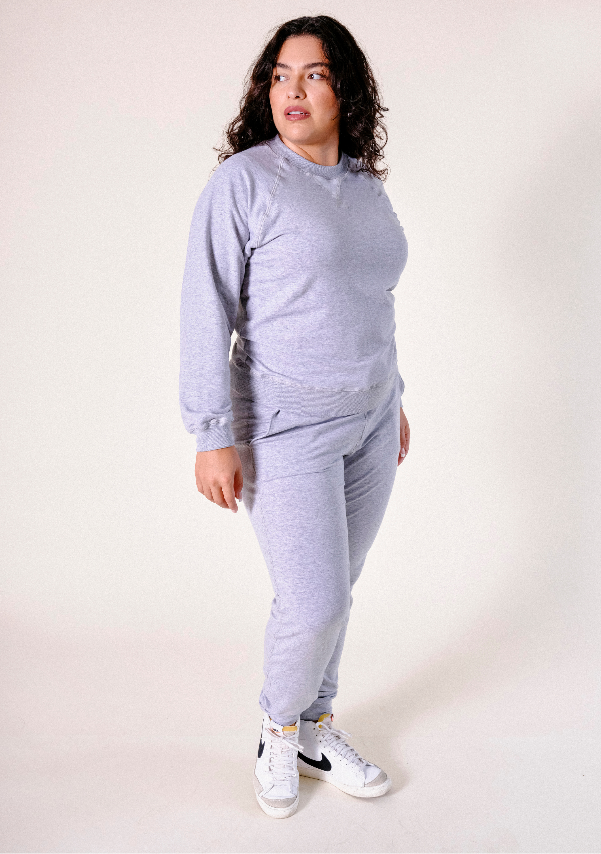 Agnes Organic Cotton + Tencel™ Jogger Pant - Heather Gray