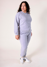 Agnes Organic Cotton + Tencel™ Jogger Pant - Heather Gray