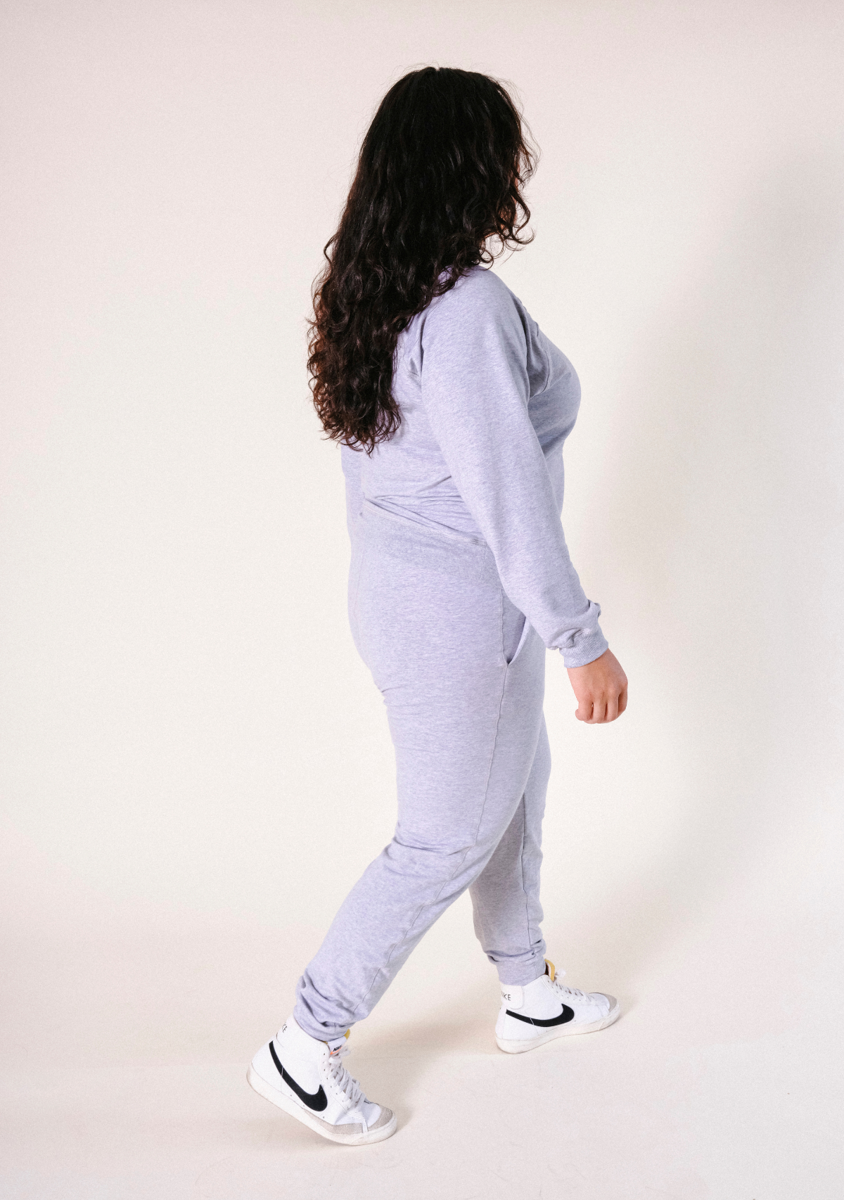 Agnes Organic Cotton + Tencel™ Jogger Pant - Heather Gray