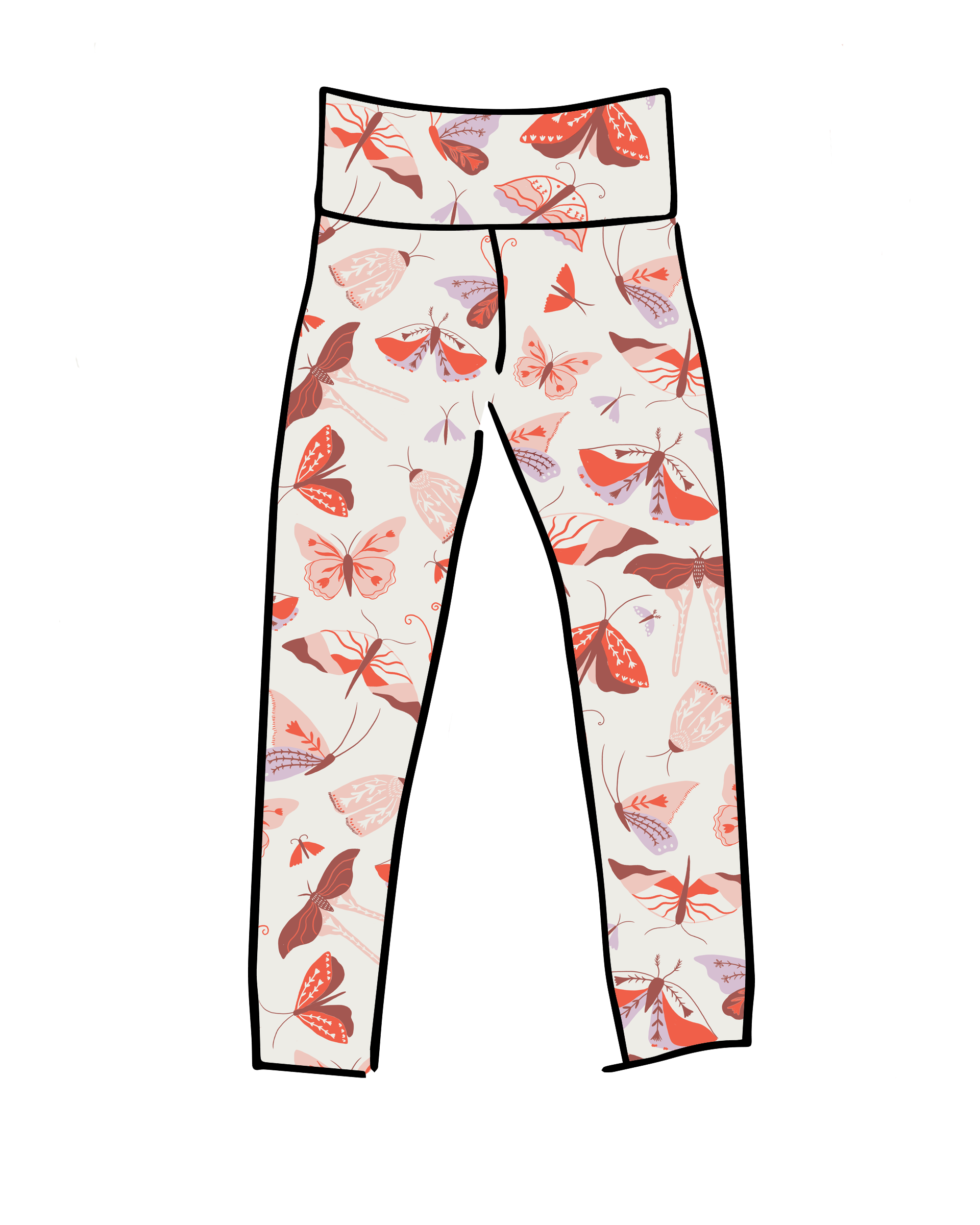 High Rise Ankle Leggings Field Study