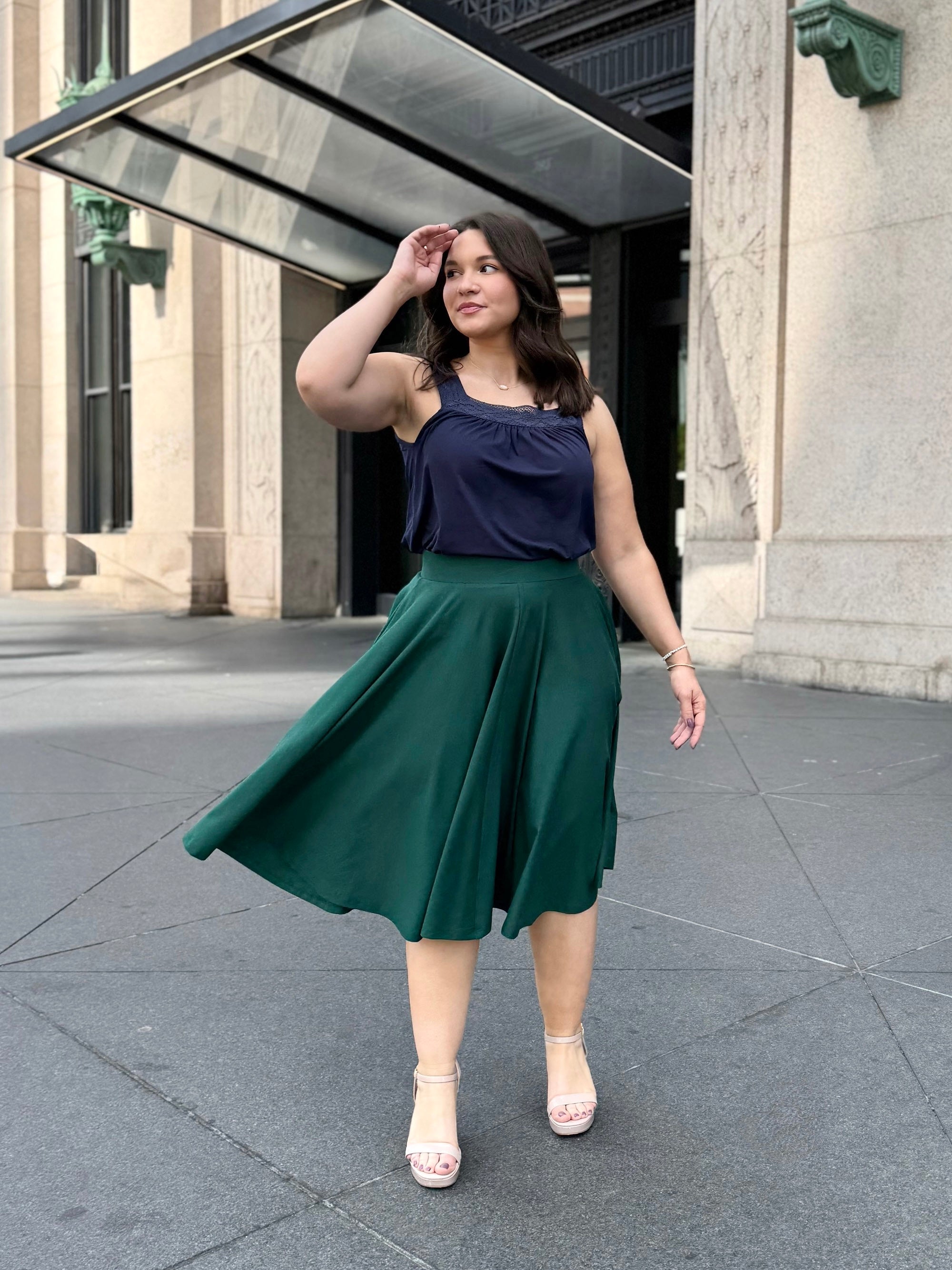 CIELA skirt in Dark Green