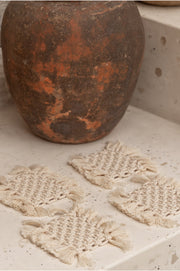 Kotak Macrame Coaster Set