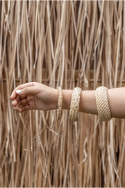 Statement Flat Weave Bangle