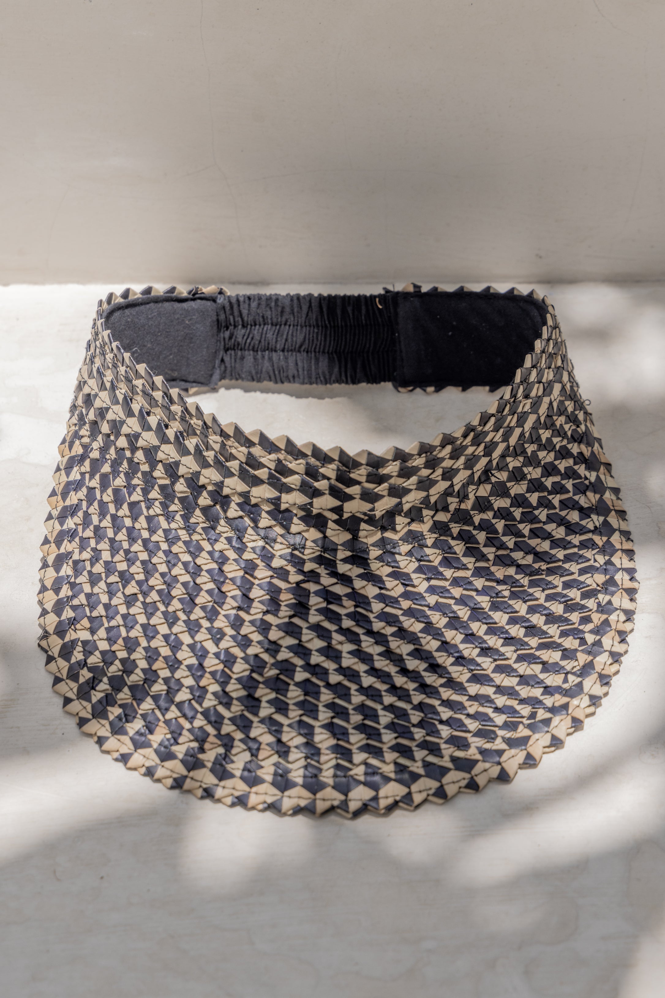 Ombre Rattan Sun Visors