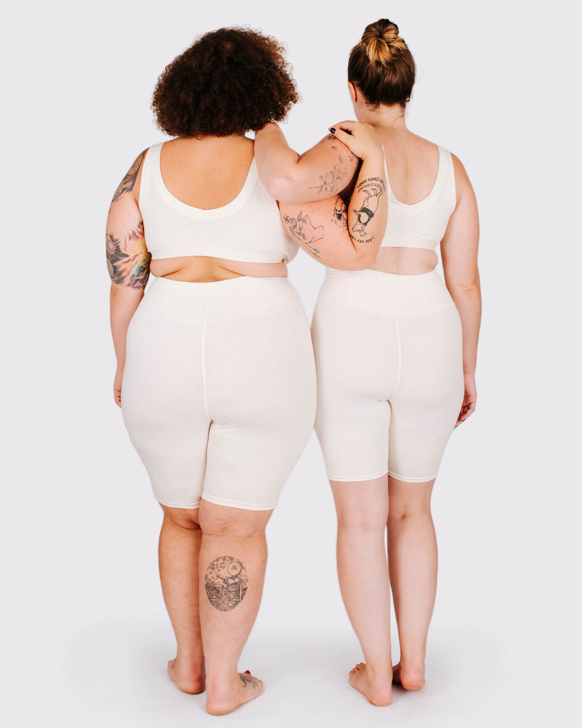 High Rise Bike Shorts Electric Tiger