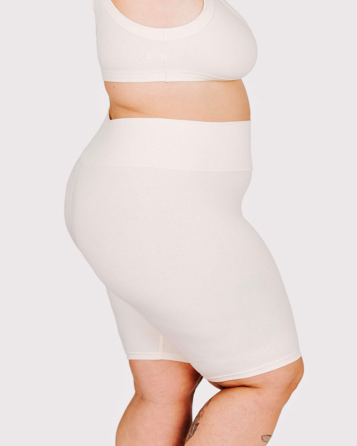 High Rise Bike Shorts Whale, Whale, Whale