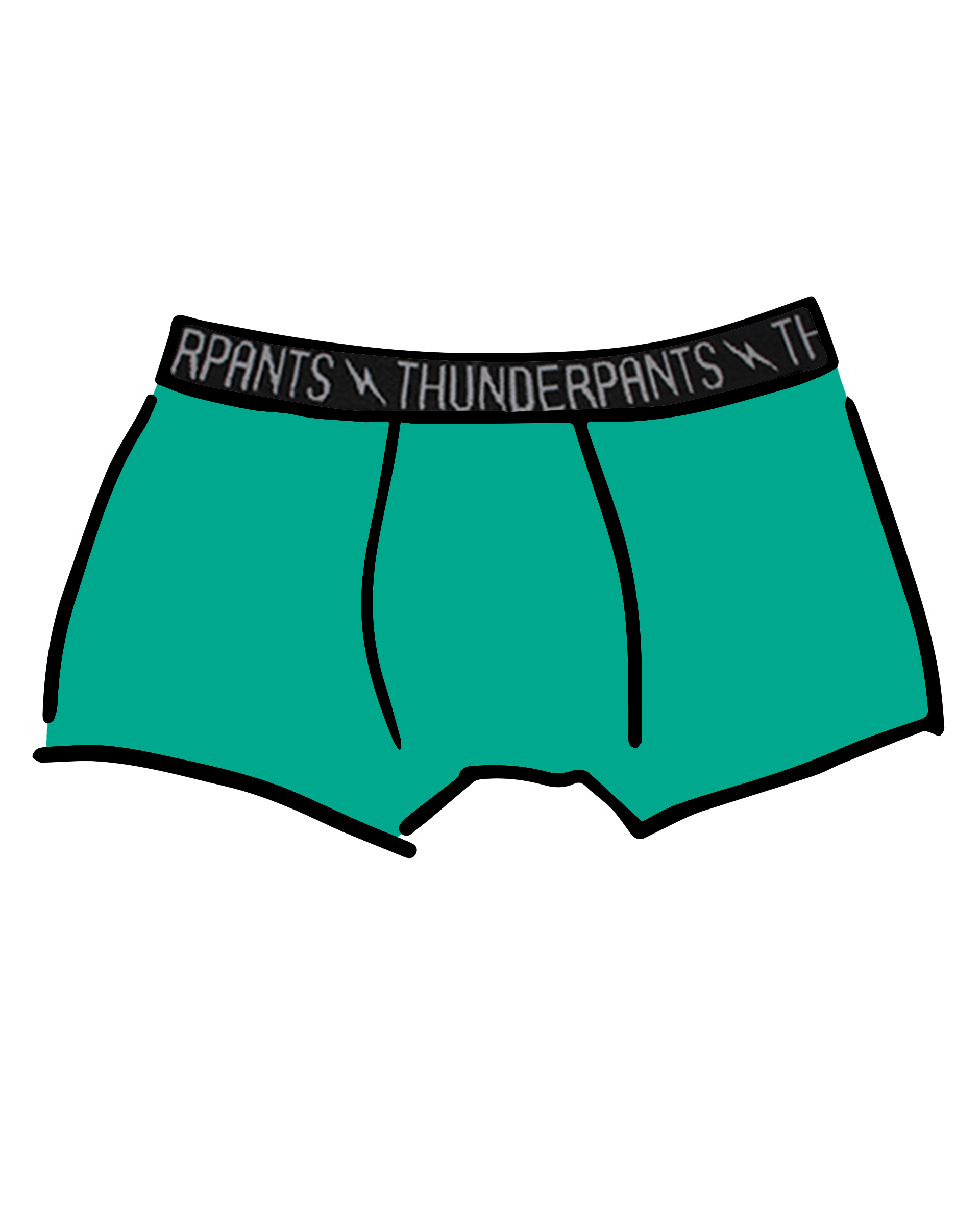 Boxer Brief Peacock Green