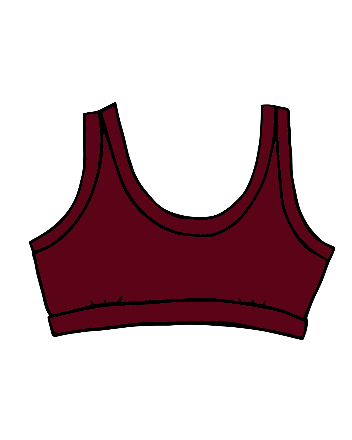 Bralette Tuscan Red