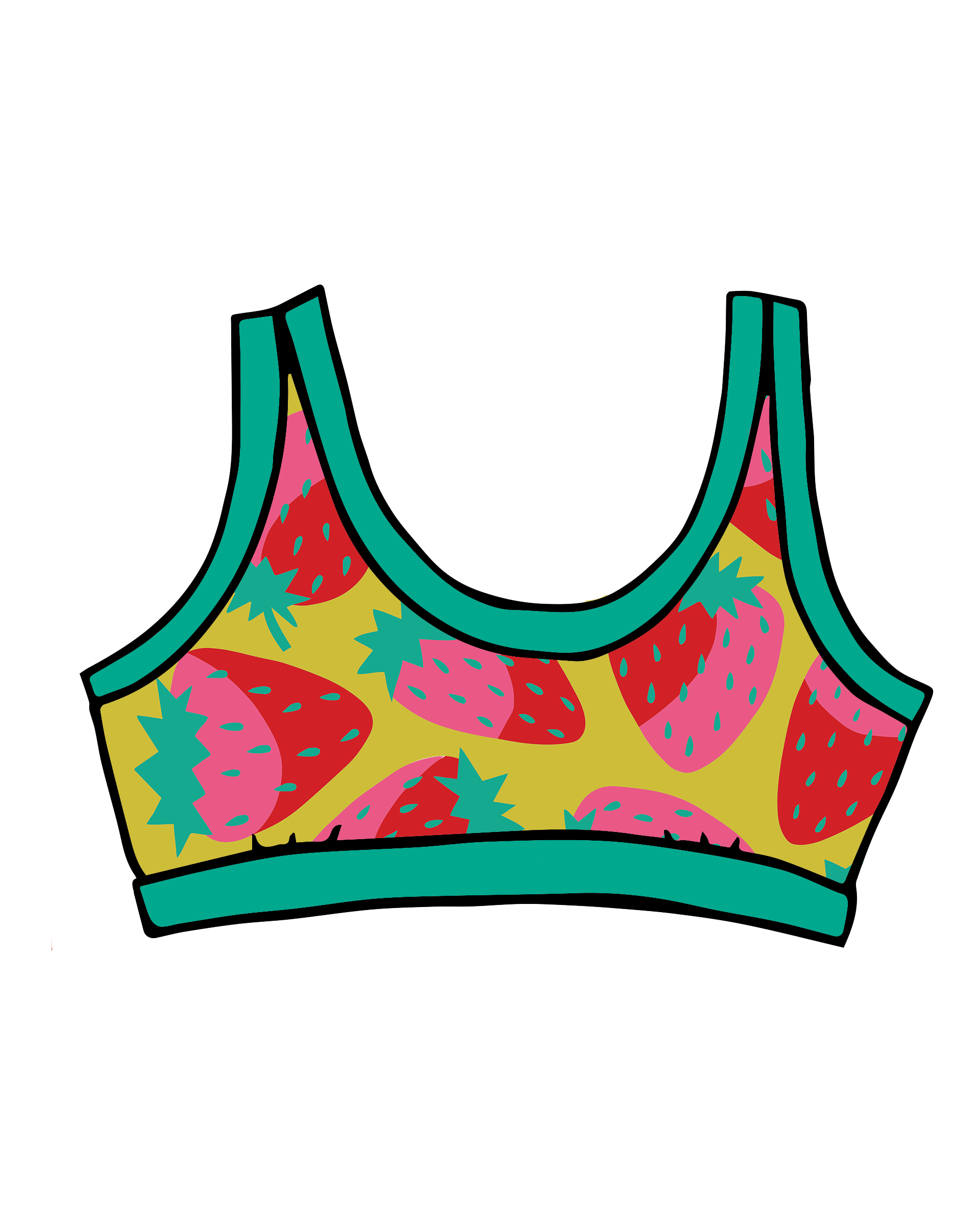 Bralette Strictly Strawberry