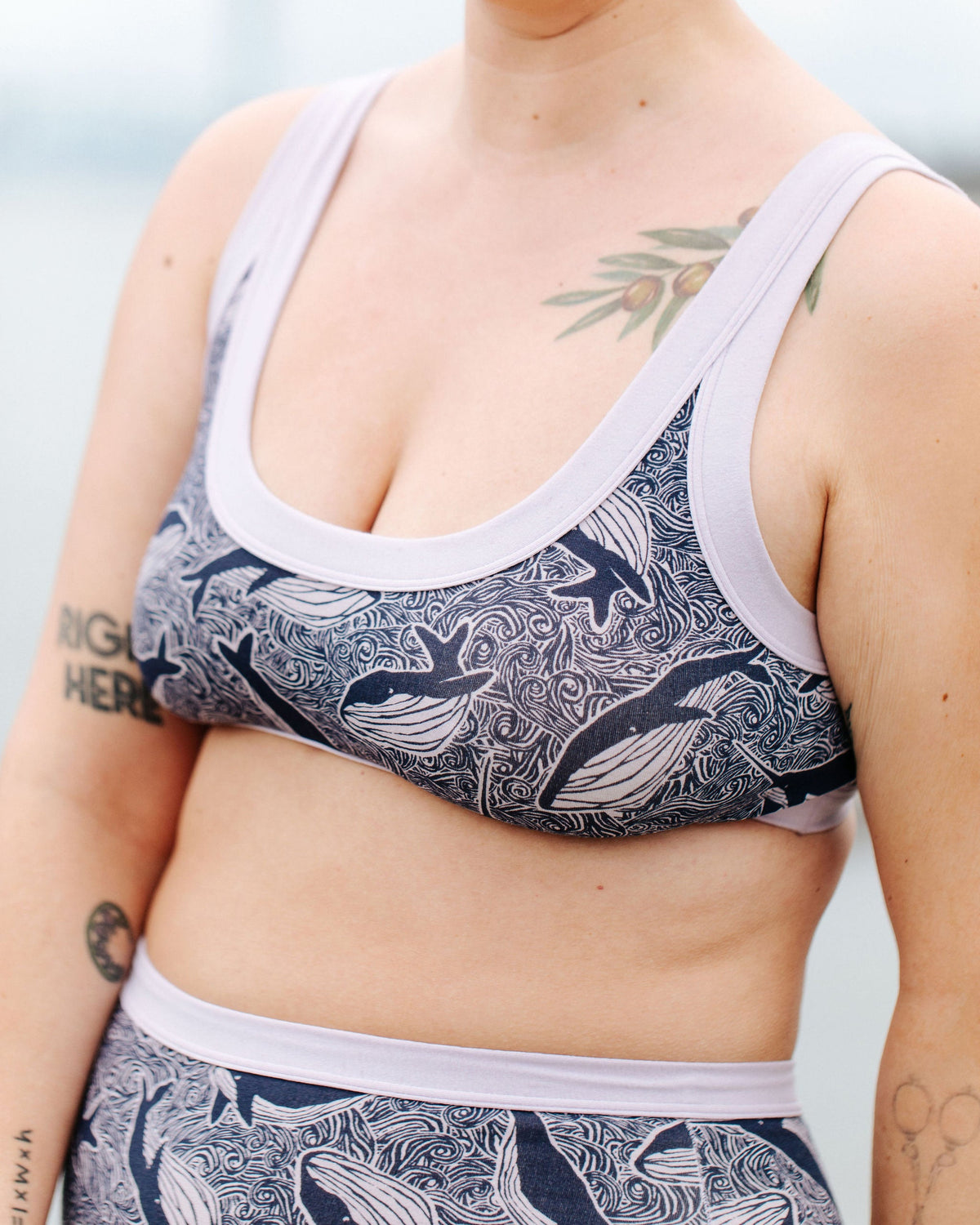 Bralette Whale, Whale, Whale