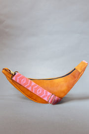 Leather Crescent Bag - Last Chance