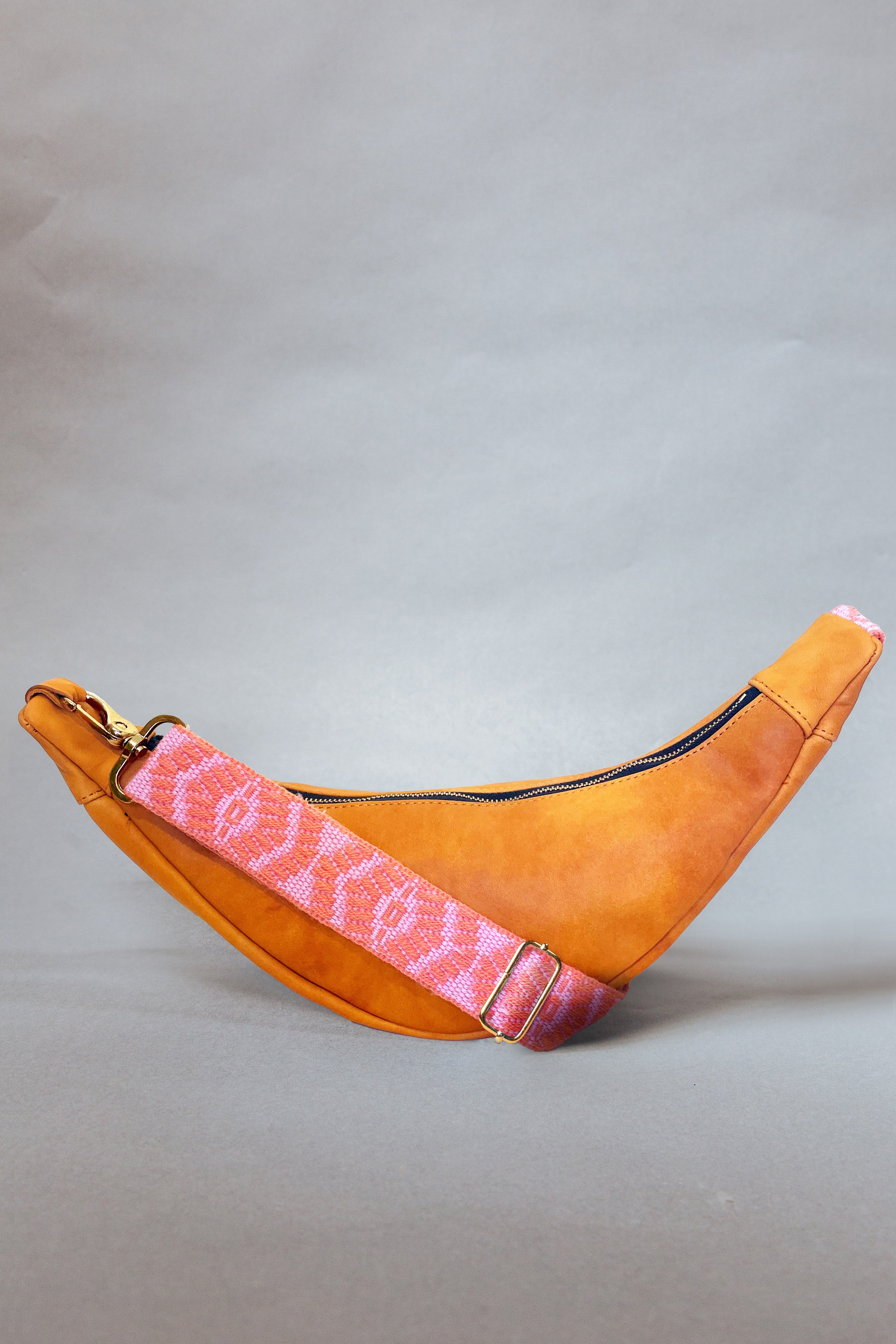 Leather Crescent Bag - Last Chance