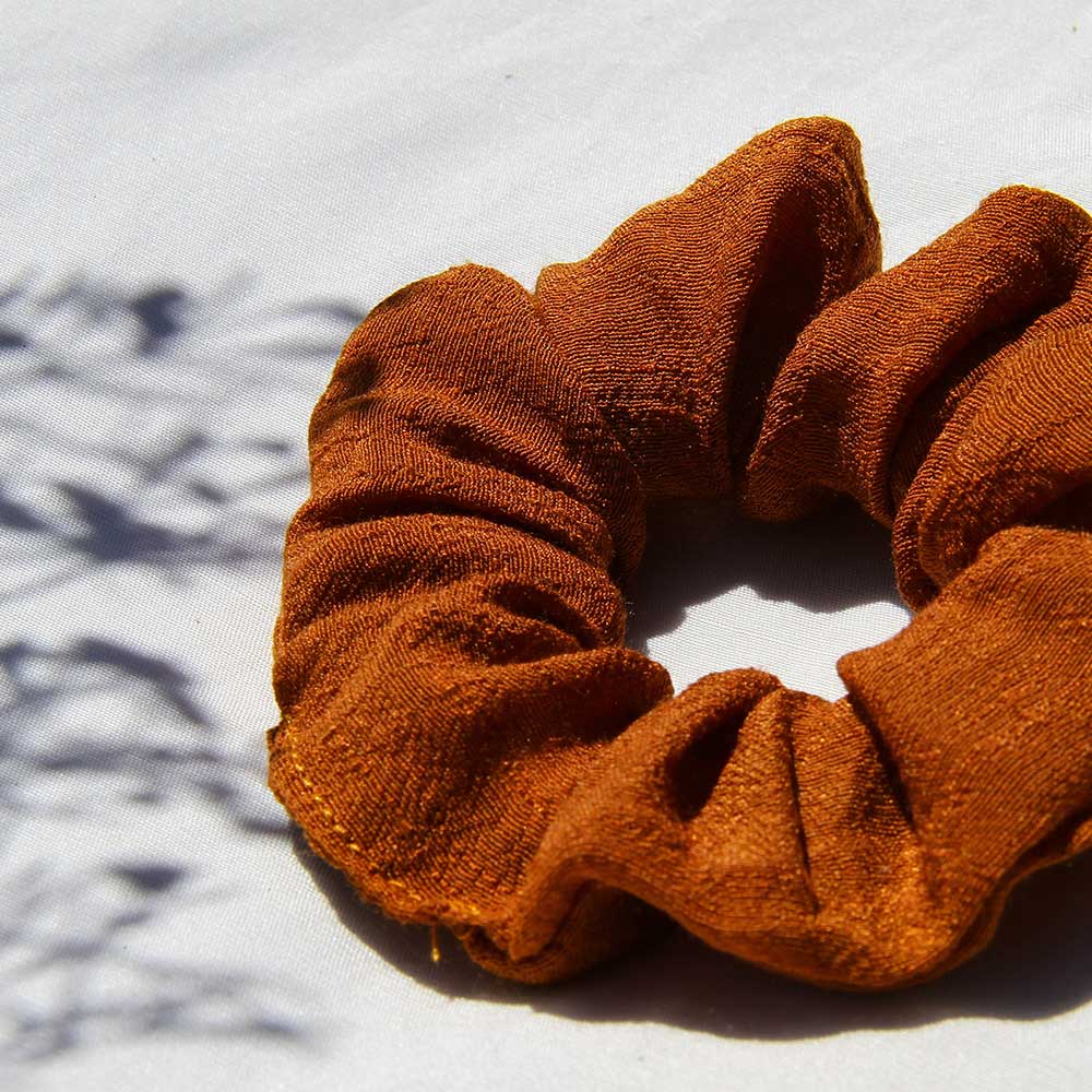 Rust Scrunchie
