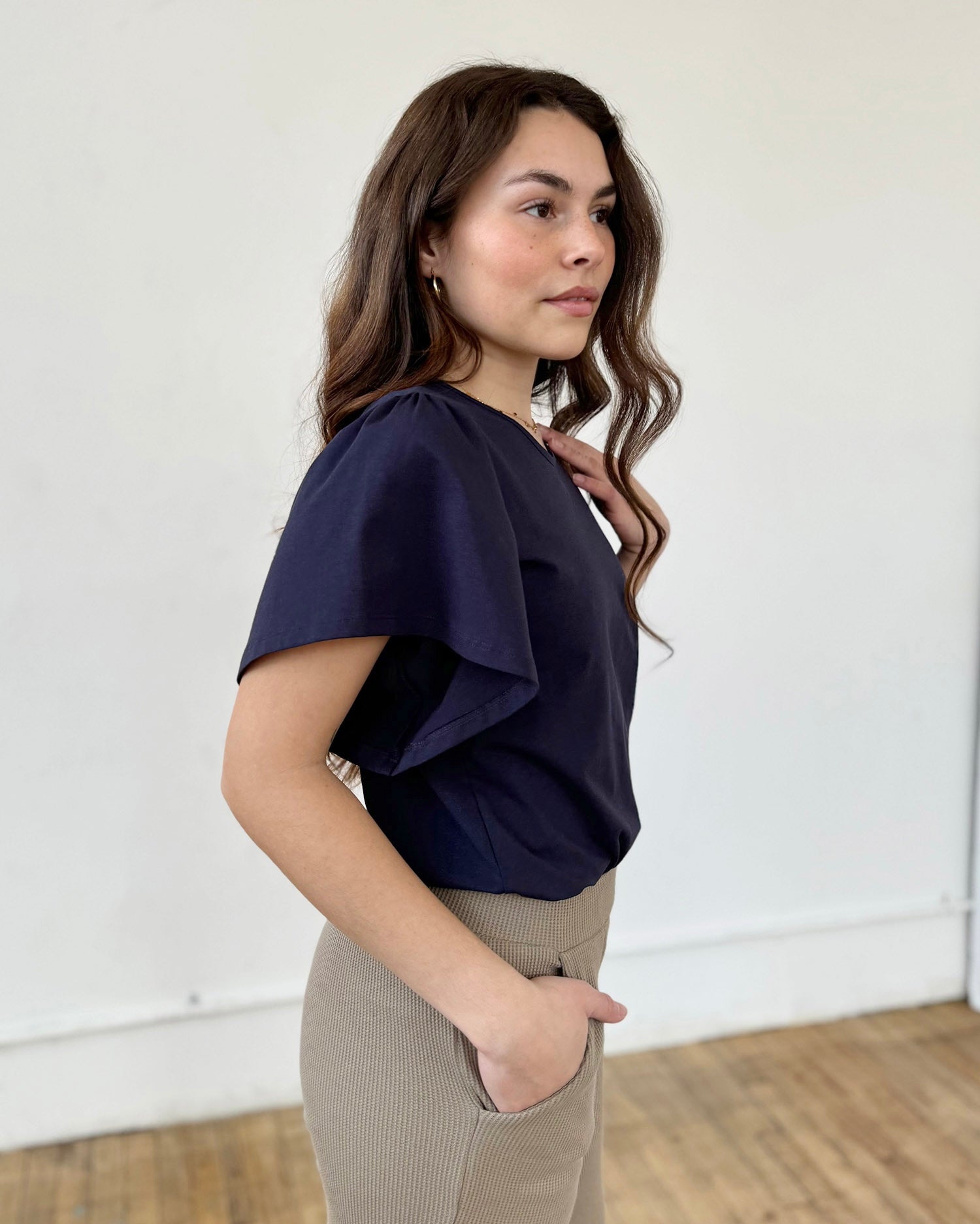 CHLOE tee in Navy