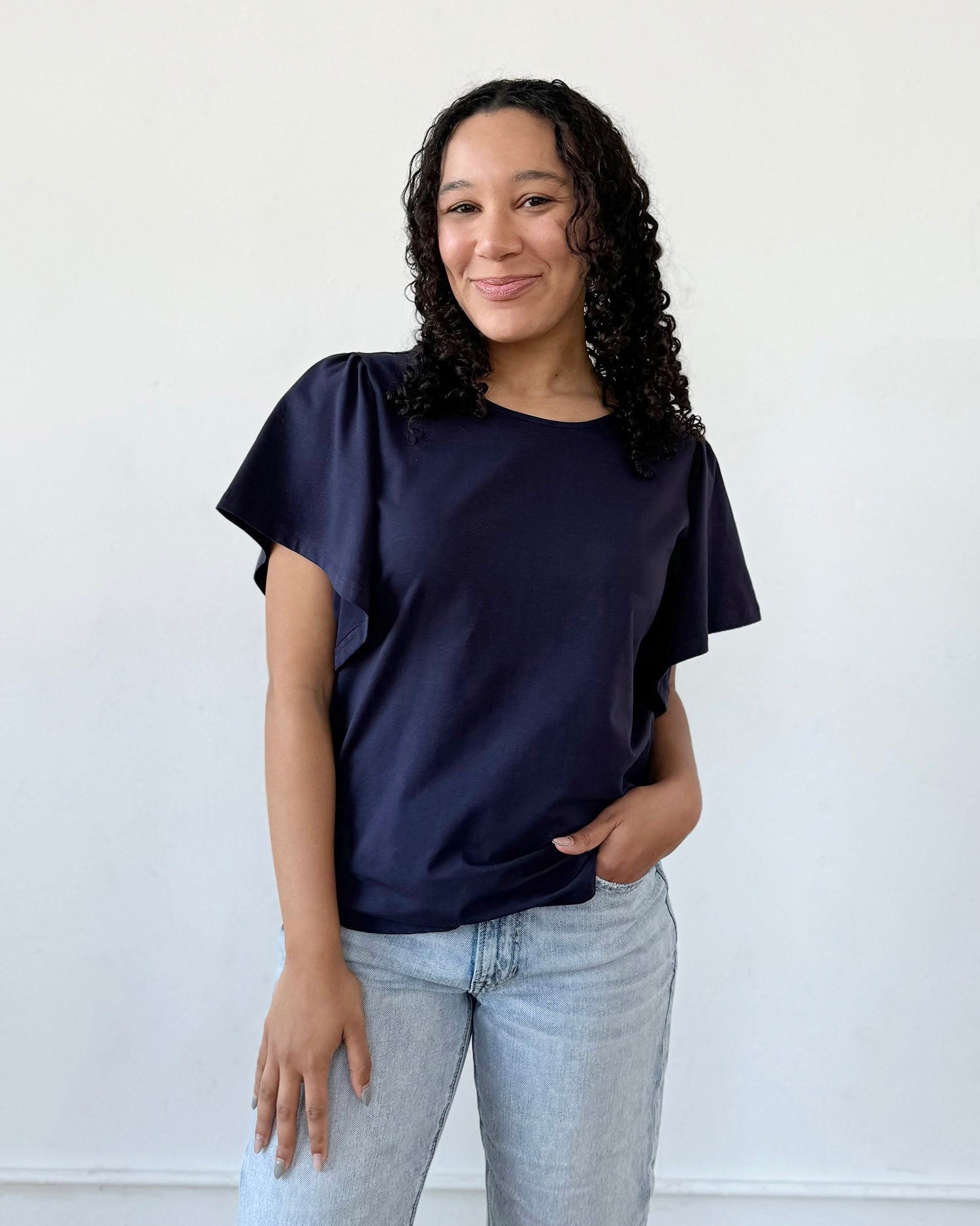 CHLOE tee in Navy