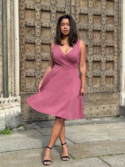 WREN dress in Vintage Mauve