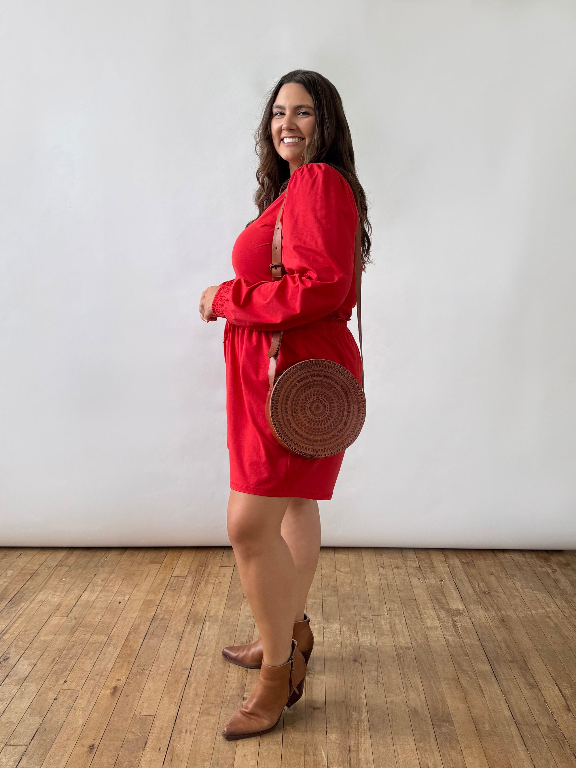 MALIBU shorts in Bright Ruby