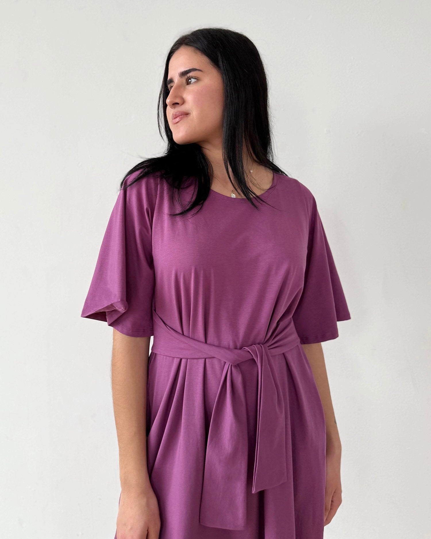 IRVINE dress in Deep Lilac