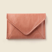 Mini Envelope Wallet With RFID protection - Pearl Pink