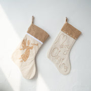 Embroidered Christmas Stocking