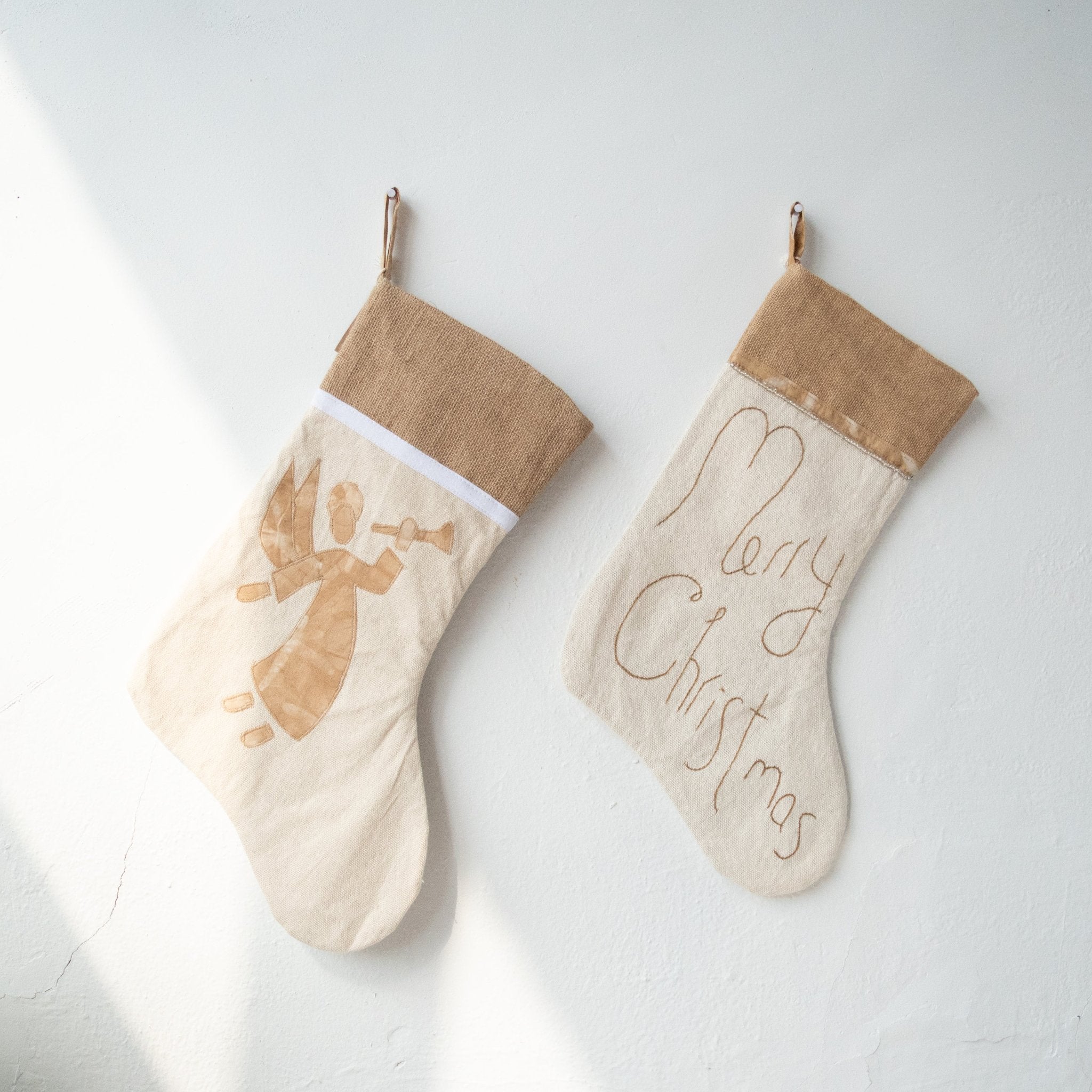 Embroidered Christmas Stocking