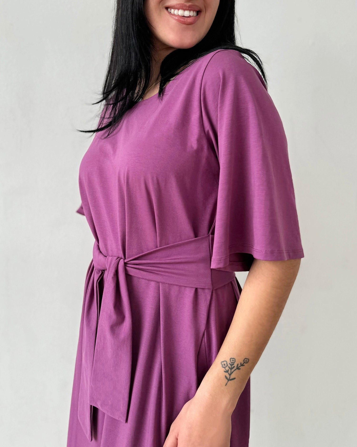 IRVINE dress in Deep Lilac