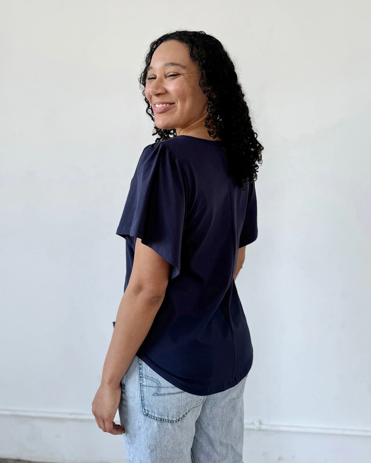CHLOE tee in Navy