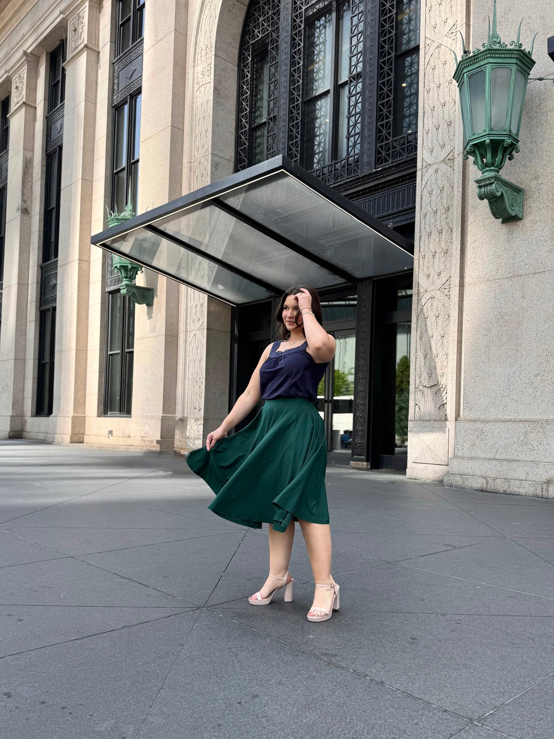 CIELA skirt in Dark Green