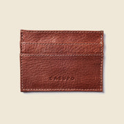 Slim Card Holder Wallet with RFID Protection - Chocolate
